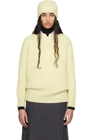 Jil Sander Yellow Wool Sweater
