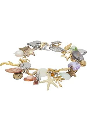 Marland Backus Silver & Gold Castaway Charm Bracelet