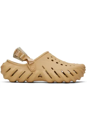 Crocs Tan Echo Clogs