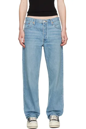 RE/DONE Blue Loose Longish Jeans