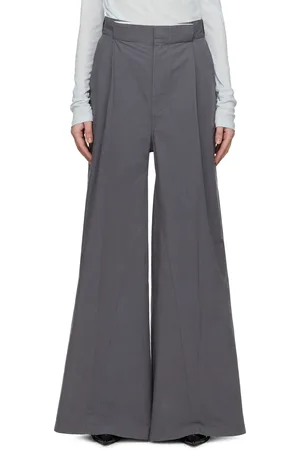 Maison Margiela Gray Pleat Trousers
