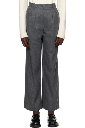 A.P.C. Gray Tressie Trousers