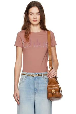 Chloé Pink Fitted T-shirt