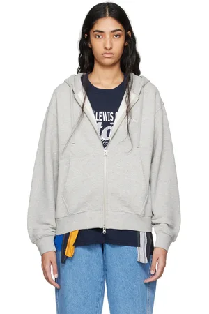 DIME Gray Cursive Hoodie