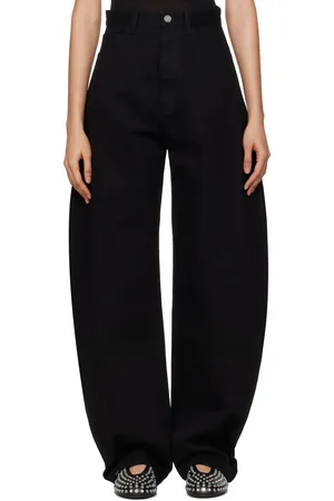 Alaïa Black Round Jeans
