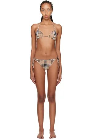 Burberry Beige Cobb Triangle Bikini