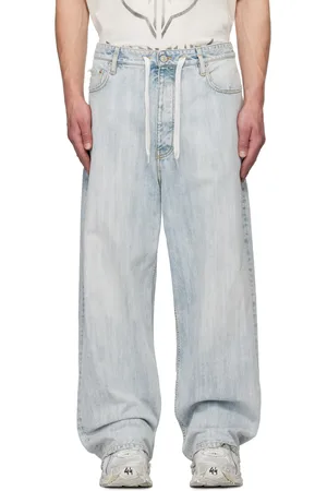 Balenciaga Blue Baggy Jeans