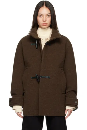 LEMAIRE Brown Loose-Fit Jacket