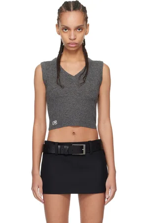 Fax Copy Express SSENSE Exclusive Gray Vest