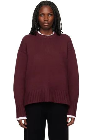 Guest In Residence Burgundy Cozy Sweater