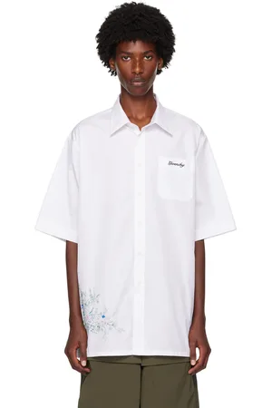 Givenchy White Floral Shirt