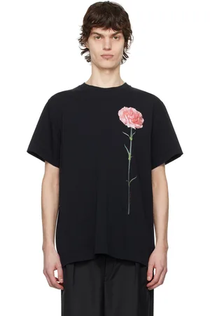 Simone Rocha Carnation Print Short Sleeve T-shirt