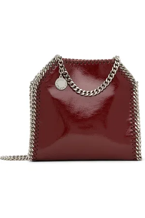 Stella McCartney Burgundy Falabella Tiny Bag