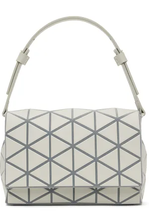 Issey Miyake Off-White Fossette Bag