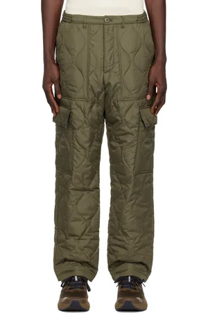 TAION Khaki Military Down Cargo Pants