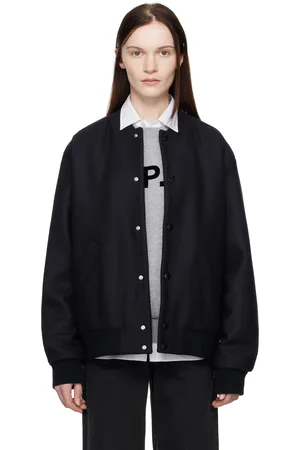 A.P.C. Navy Micky Bomber Jacket