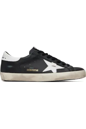Golden Goose Black Super-Star Sneakers