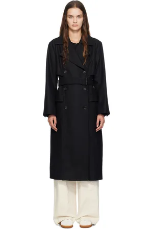 HUGO BOSS Black Belted Coat