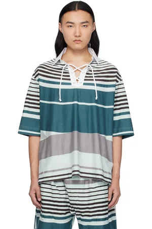 CRAIG GREEN Blue Wave Polo