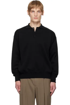 Auralee Smooth Soft Sweat Polo