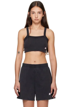Alexander Wang Black Cropped Camisole
