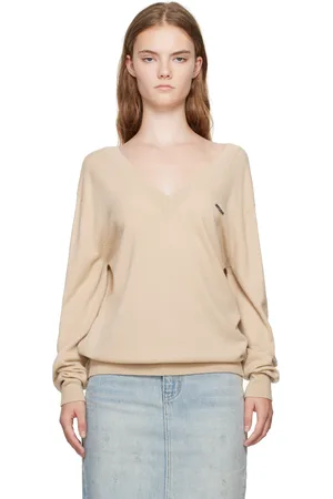 We11 Done Deep V-Neck Sweater