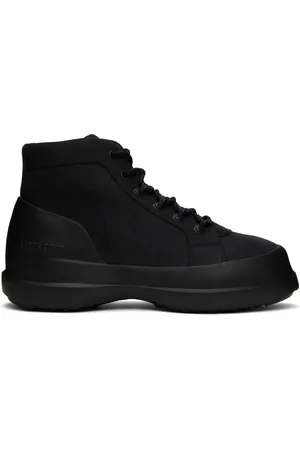 Moon Boot Black Luna Trek Mid Nubuck Boots