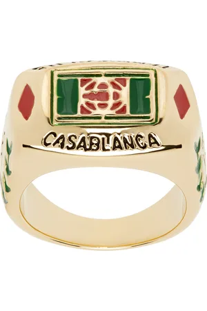 Casablanca Gold Tennis Club Ring