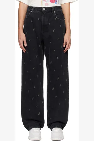 Axel Arigato Black Play Relaxed-Fit Jeans
