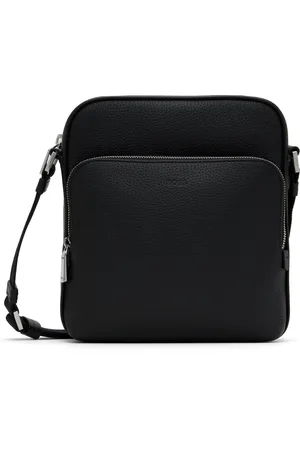 HUGO BOSS Black Emed Logo Reporter Bag