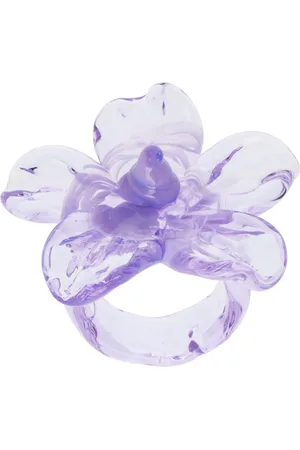 Levens Jewels Purple Hibiscus Ring