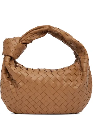 Bottega Veneta Brown Teen Jodie Shoulder Bag