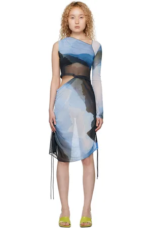 Andersson Bell SSENSE Exclusive Landscapes Midi Dress