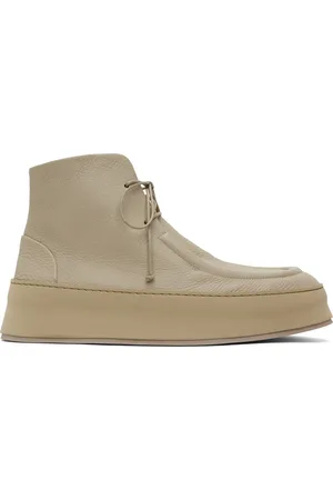 MARSÈLL SSENSE Exclusive Gray Cassapana Ankle Boots