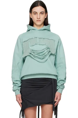 OTTOLINGER Distressed Multiline Hoodie