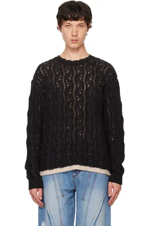 Andersson Bell Two-Tone Wave Sweater