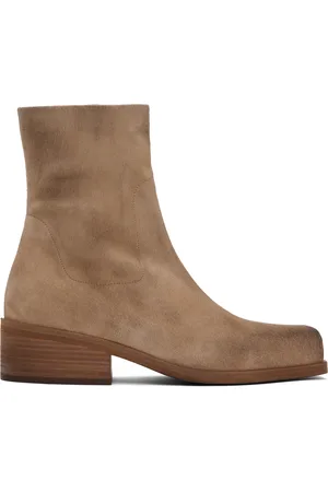 MARSÈLL Beige Cassello Ankle Boots