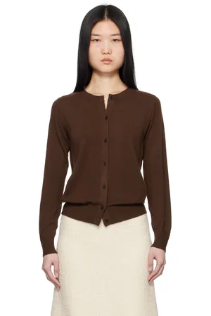 Arch4 Brown Nappa Cardigan