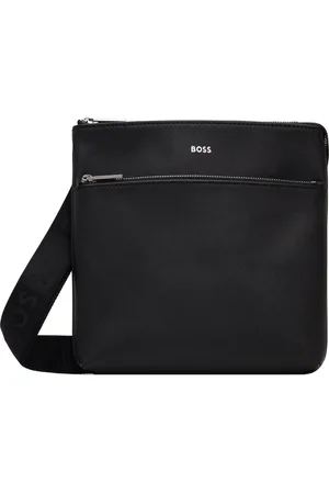 HUGO BOSS Black Large Leather Bag