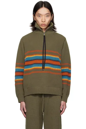 CRAIG GREEN Brown Tape Sweater