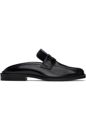Maison Margiela Black Tabi City Loafer Mules