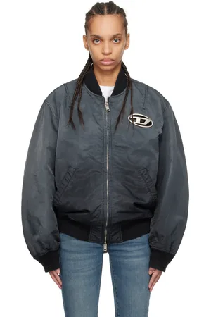 Diesel Black J-Kepes Bomber Jacket