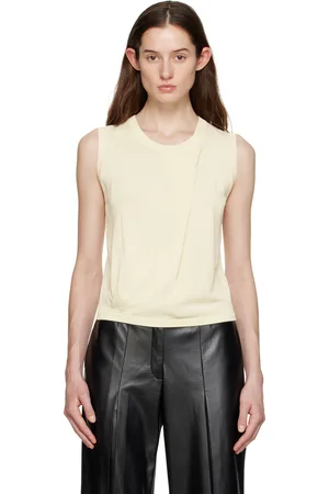 AYA MUSE Off-White Waltoni Tank Top
