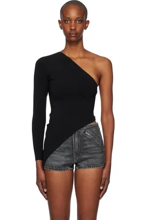 Alexander Wang Asymmetric Long-Sleeve Top