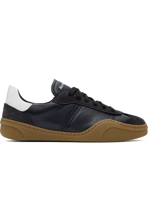 Acne Studios Black Lace-Up Sneakers
