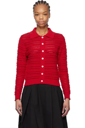 DUNST Open Collar Cardigan