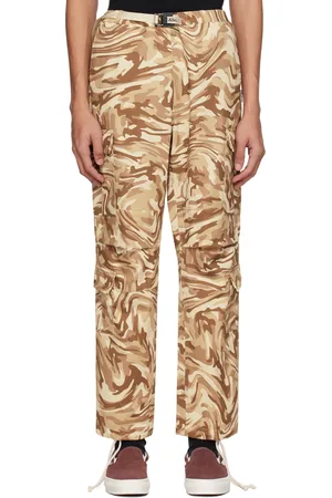 ADVISORY BOARD CRYSTALS Brown Camouflage Trousers