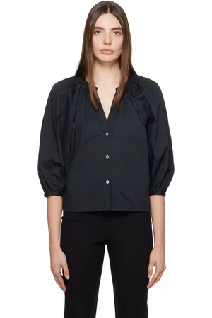 Staud Black Dill Blouse