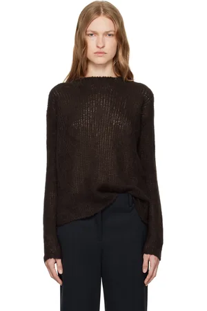 The Row Brown Helios Sweater