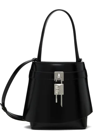 Givenchy Black Shark Lock Bucket Bag